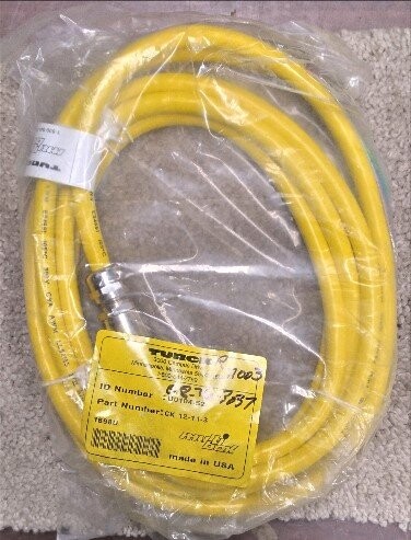 Turck CK-12-11-3 Multifast Series Cordset