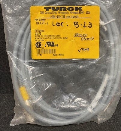 Turck RK 4.4T-2 Cordset