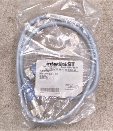 Turck RSM-WKM-572 EuroFast Cordset