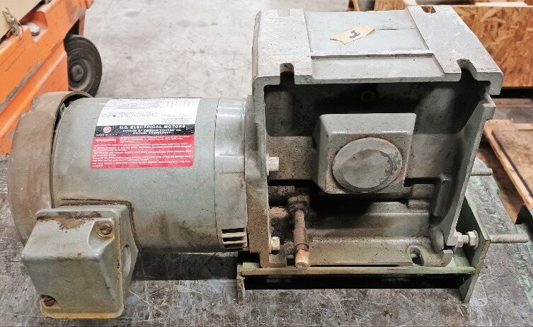 US Motors 125 F046 1/2 HP Unimount Motor