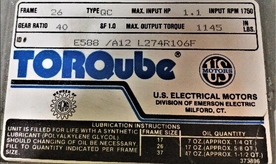 US Motors 125 F046 1/2 HP Unimount Motor - Image 4