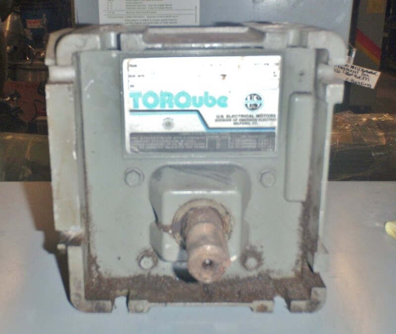 US Motors E639/N09 Torqube Speed Reducer