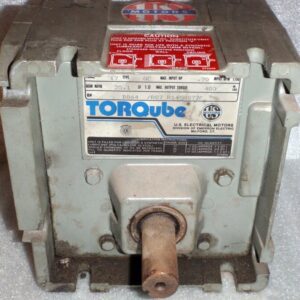 US Motors B864 Torqube Speed Reducer