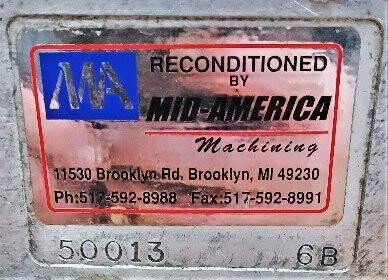 Uniloy 50013 19oz Hour Glass Bottle Blow Mold - Image 2