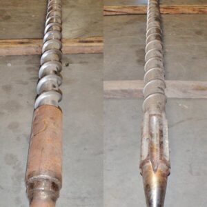 Uniloy 90mm 2640mm Extruder Screw