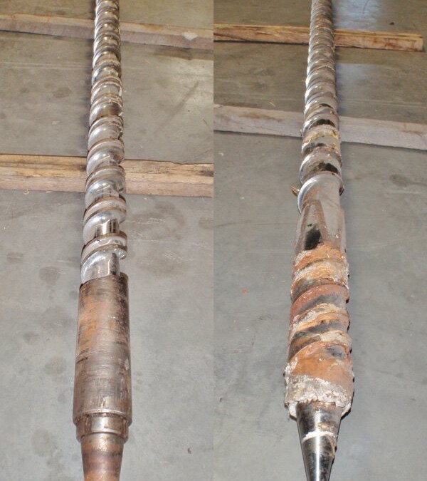 Uniloy 90mm Extruder Screw