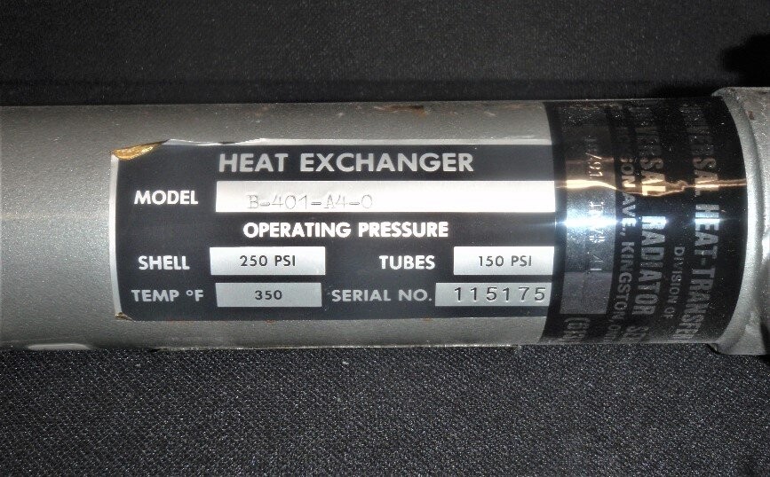 Universal Heat-Transfer B-401-A4-0 Heat Exchanger - Image 3