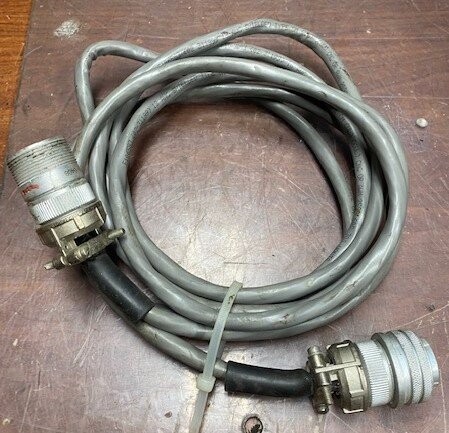 Unknown Brand E106583 (02-31199) 11' 5" 300V Power Cable with Amphenol 17 Pin Plugs
