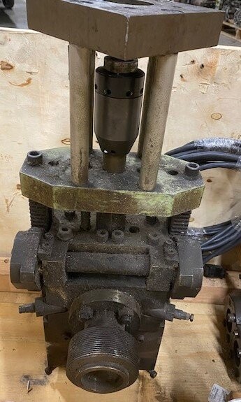 Bekum 2x70mm PE Blow Mold Processing Head