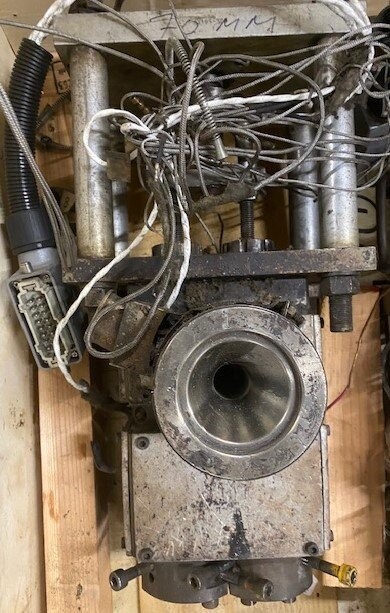 Bekum 2x70mm PE Blow Mold Processing Head - Image 2