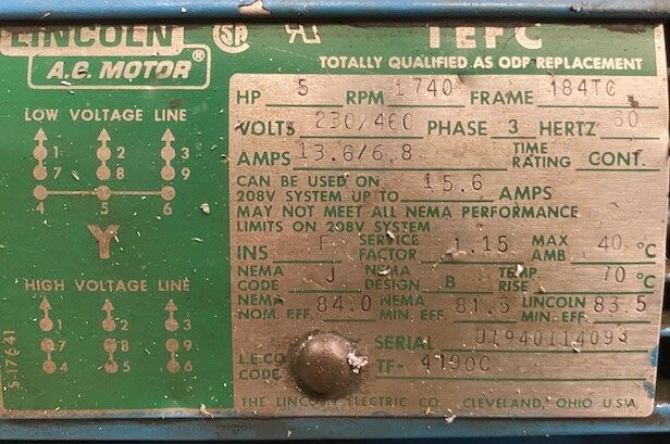 Unknown Brand Unknown Model 5 HP Hydraulic Power Pack - Pump and Tank - Image 2