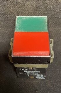 Unknown Brand Unknown Model Selector Switch with Telemecanique ZB2-BE101/ZB2BE102 Contact Blocks