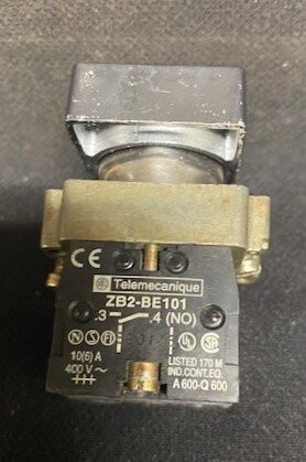 Unknown Brand Unknown Model Selector Switch with Telemecanique ZB2-BE101/ZB2BE102 Contact Blocks - Image 2
