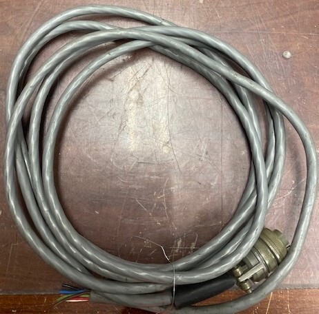 Unknown Brand Unknown Model 11’ 4.5†Power Cable with Amphenol 7 Pin Male Plug