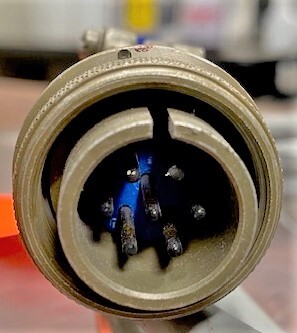 Unknown Brand Unknown Model 11’ 4.5†Power Cable with Amphenol 7 Pin Male Plug - Image 3