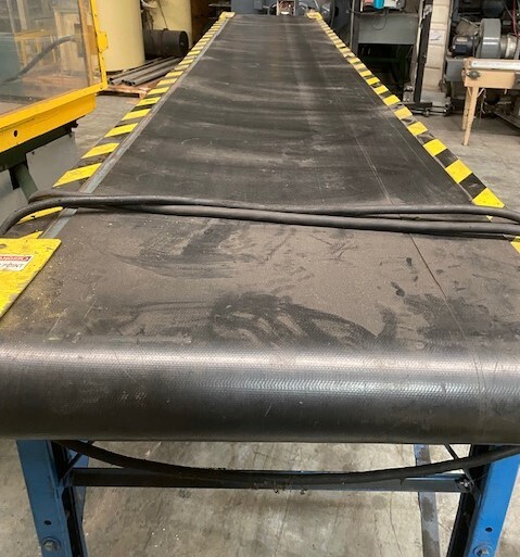 Unknown Brand 14' Flat Belt Conveyor