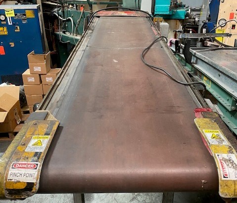 Unknown Brand 8' Flat Belt Conveyor