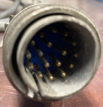 Unknown Brand E106583 20’ 9†Power Cable With Amphenol 17 Pin Male-Female Plugs - Image 2