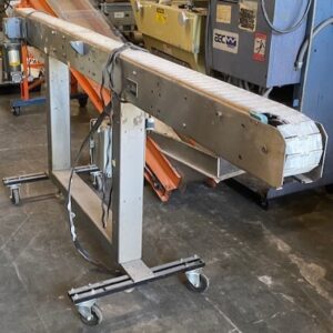 Unknown Model 9' Variable Speed Stainless Steel Conveyor