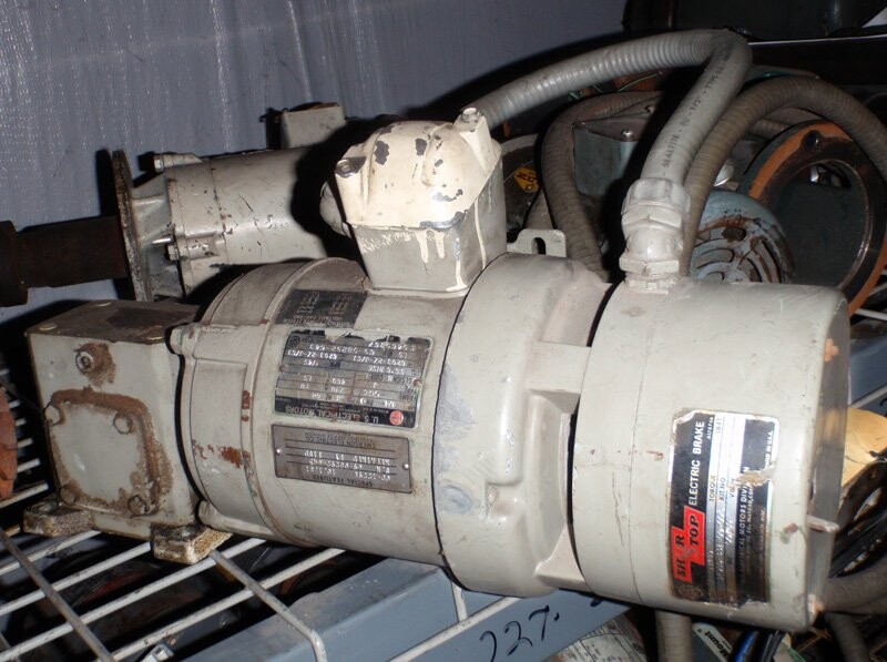 US Motors 0460967 3/4hp Gear Motor