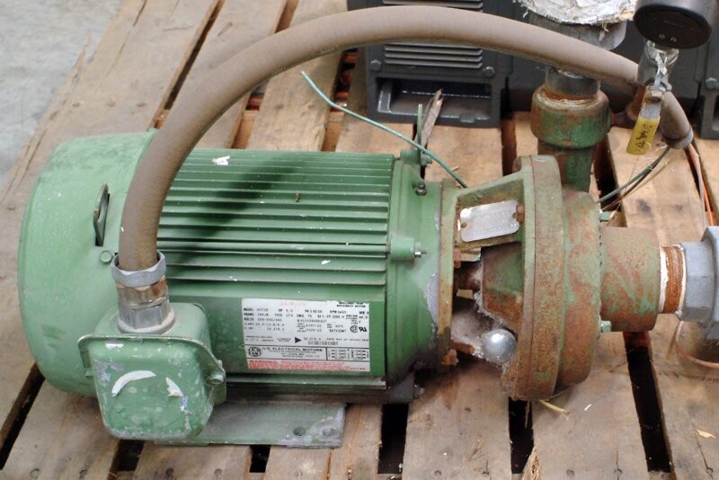 US Motors B073A 5 HP Motor