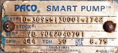 US Motors G09530 7.5 HP Motor - Image 3