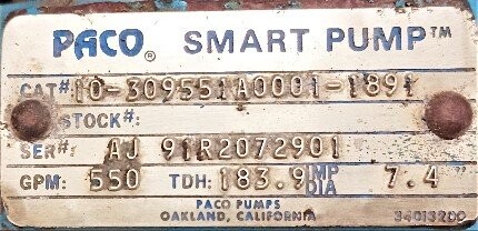 US Motors N871 40 HP Motor - Image 3