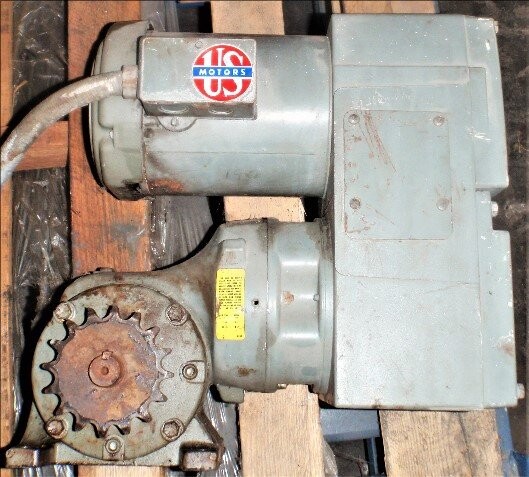 US Motors Unimount 125 2 HP Motor