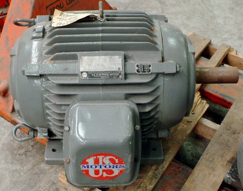 US Motors 676439/Z05Z1060344R-4 15 HP Motor