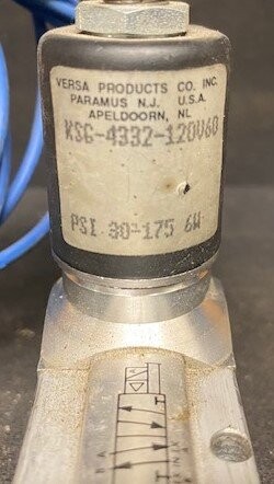 Versa KSG-4332-120V60 Pneumatic Valve - Image 3
