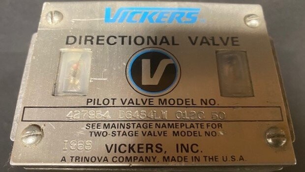 Vickers 427954 DG4S4LW 012C 50 Hydraulic Valve - Image 2
