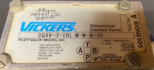 Vickers CT5 100A C M WB 90 Hydraulic Valve - Image 3