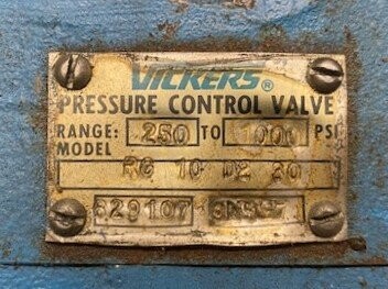 Vickers RG 10 D2 30 Pressure Control Valve - Image 2