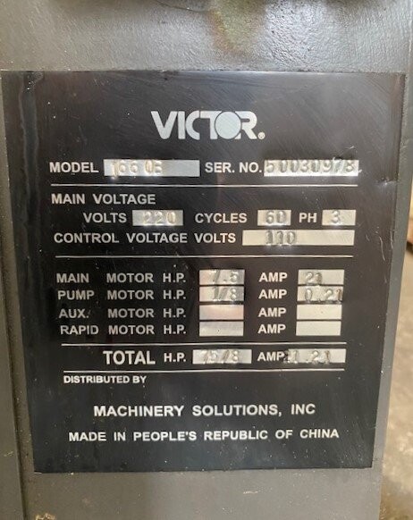 Victor 1660B Engine Lathe - Image 4