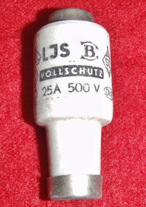 Vollschutz 25A500V Fuse Link