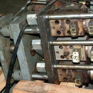 W. Mueller Unknown Model 3x115 PVC Blow Mold Machine Head