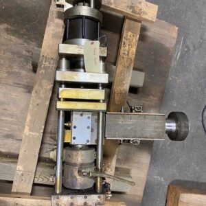 W. Mueller QTM 2x160mm PVC Blow Mold Machine Head