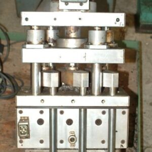 W. Muller 2x85mm Blow Mold Machine Head