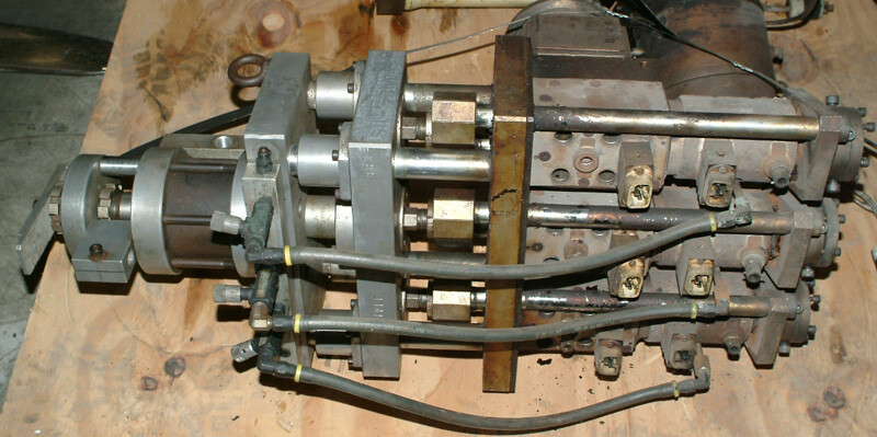 W. Mueller S3/35-115 T-PVC,TK Blow Mold Machine Head