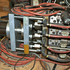 W. Mueller S4/25-85T-PVC, 1-CH Blow Mold Machine Head