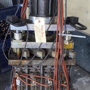 W. Mueller 4x100mm Blow Mold Machine Head