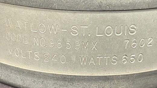 Watlow 9859MX Band Heater - Image 2