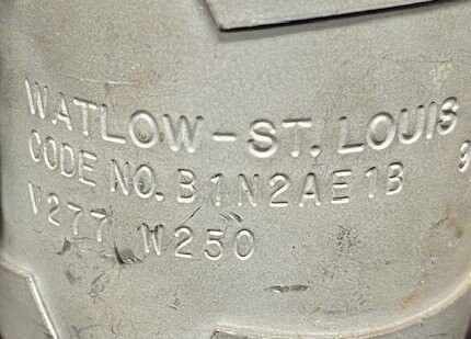 Watlow B1N2AE1B Band Heater - Image 2