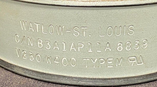 Watlow B3A1AP11A Band Heater - Image 2