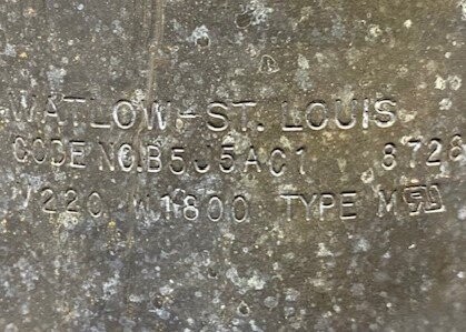 Watlow B5J5AC1 Band Heater - Image 2