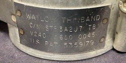 Watlow STB3A2J7-TB Thin-Band Band Heater - Image 2