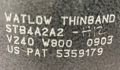 Watlow STB4A2A2-H12 Thinband Band Heater - Image 2