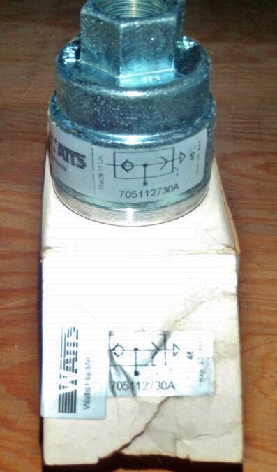 Watts Fluidair 705112730A Pneumatic Valve Flow Control