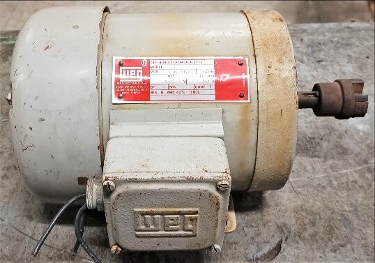 WEG A560388 1/2 HP 3-Phase Induction Motor