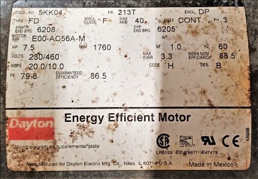 Peerless 200D 7.5 HP Blower - Image 3